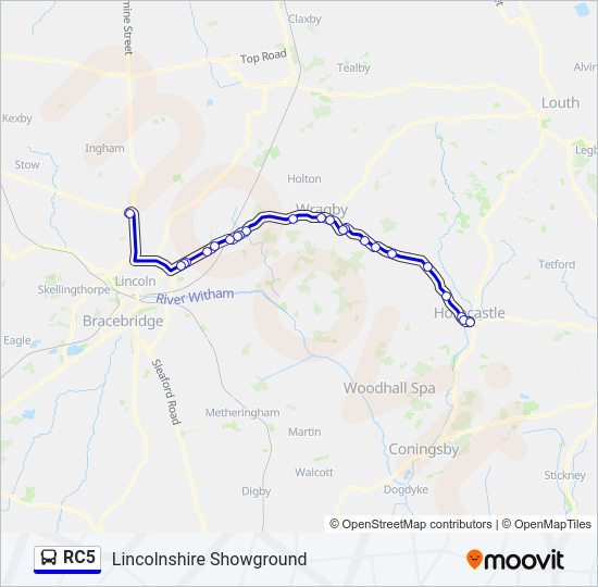 RC5 Bus Line Map