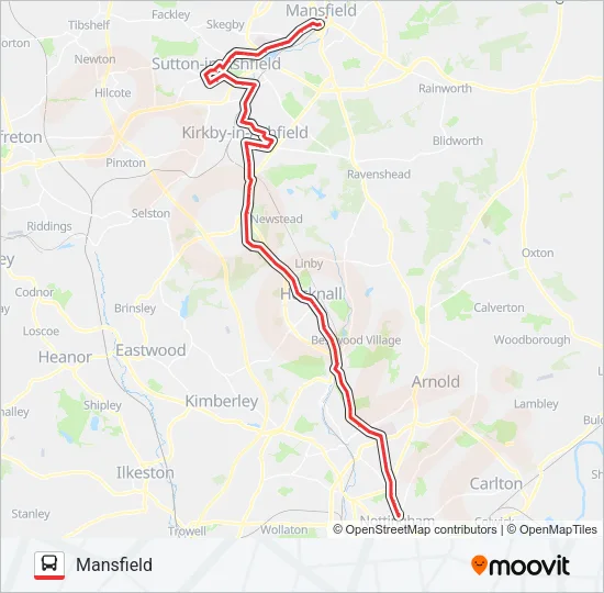 3C Bus Line Map