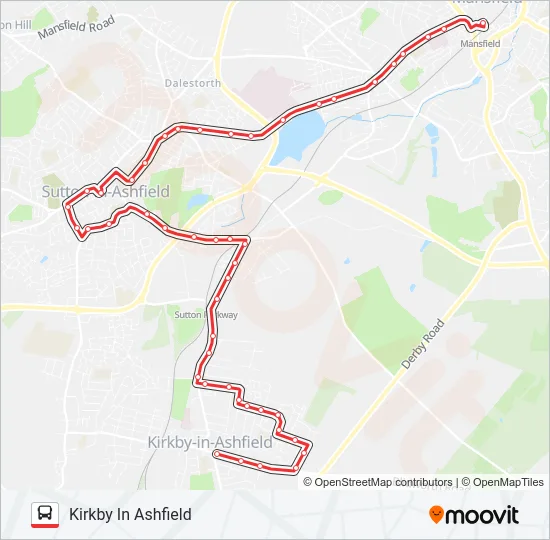 3C Bus Line Map
