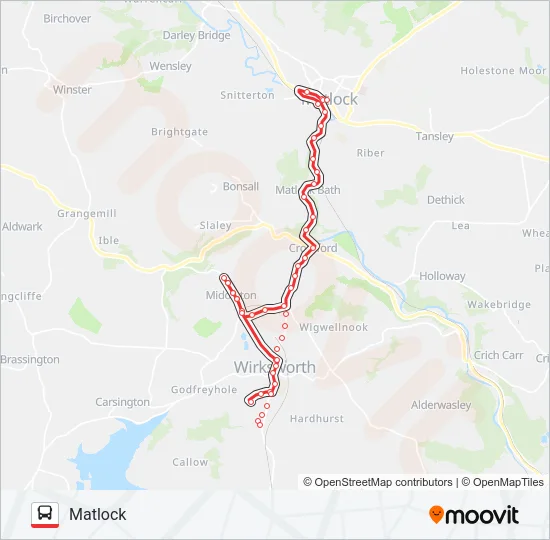 LS Bus Line Map