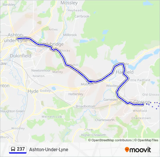 237 Route: Schedules, Stops & Maps - Ashton-Under-Lyne (Updated)