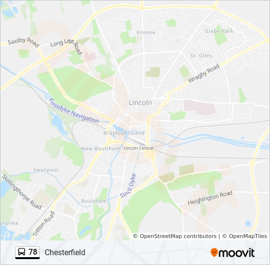 Bus 78 Route Map 78 Route: Schedules, Stops & Maps - Chesterfield (Updated)