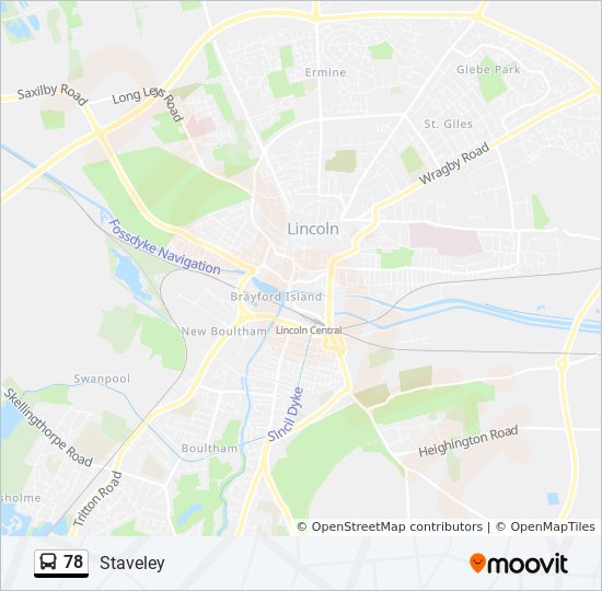 Bus 78 Route Map 78 Route: Schedules, Stops & Maps - Staveley (Updated)