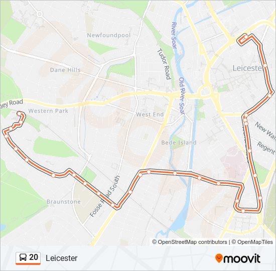 20 Route Schedules, Stops & Maps Leicester (Updated)