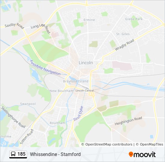 Bus 185 Route Map 185 Route: Schedules, Stops & Maps - Oakham (Updated)