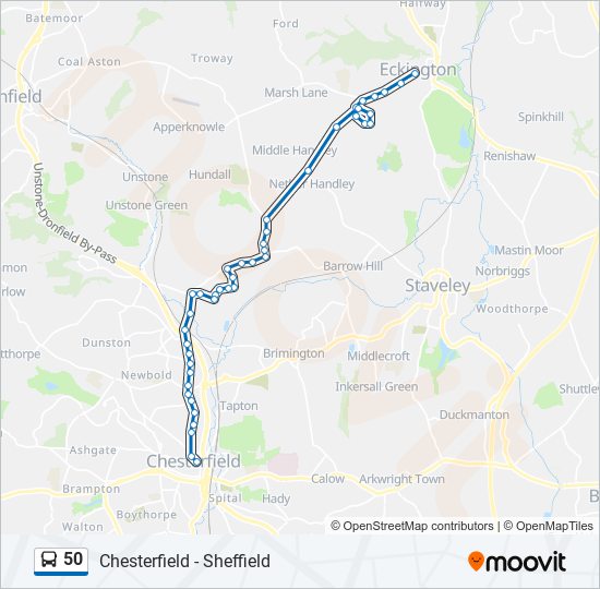 50 Route Schedules Stops Maps Eckington Updated 