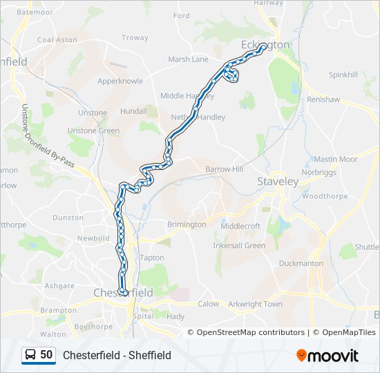 50 Route: Schedules, Stops & Maps - (Updated)