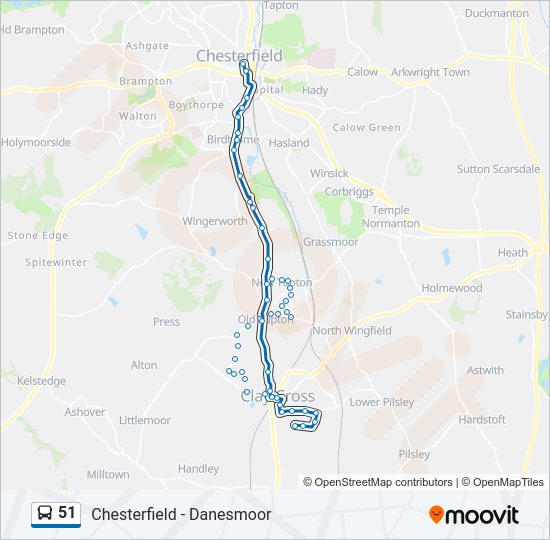 51 Route Schedules Stops And Maps Updated