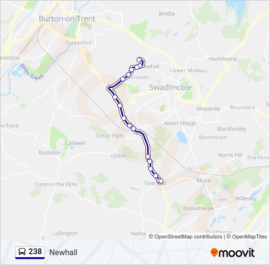 238  Line Map