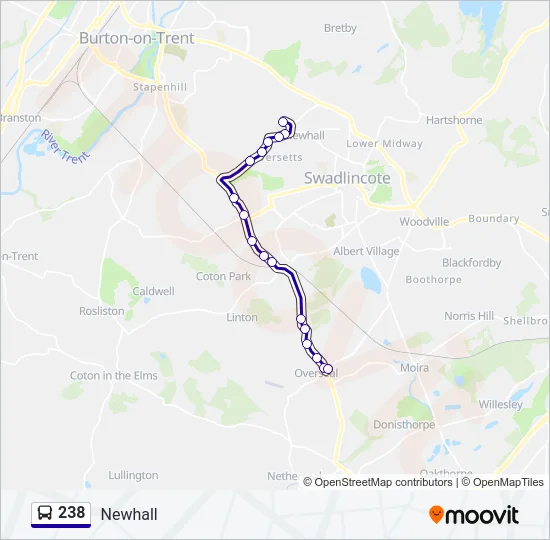 238  Line Map