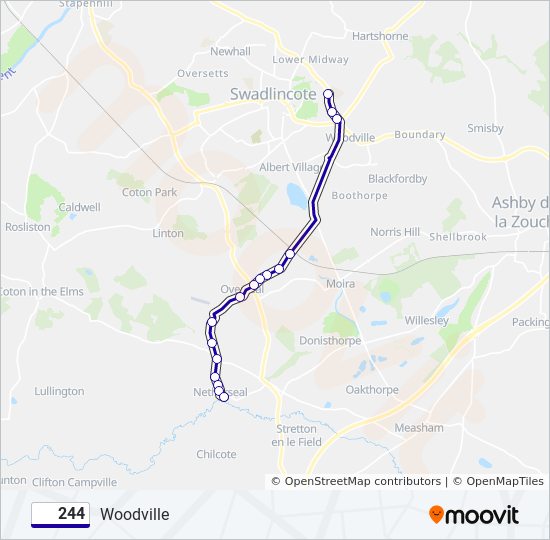 244 Bus Route Map | Bus 42 map – AYTLY