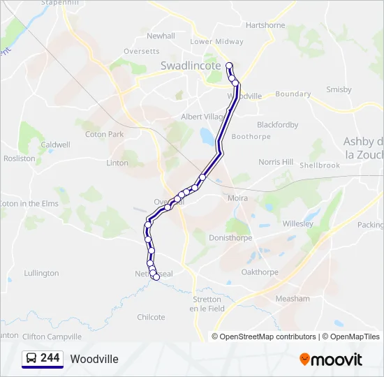244  Line Map