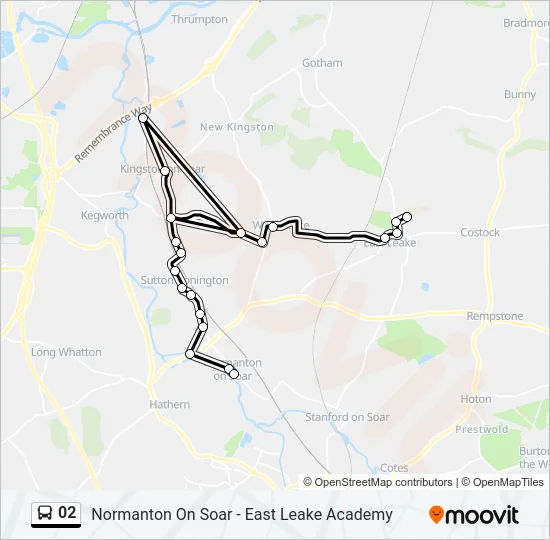 02 Bus Line Map