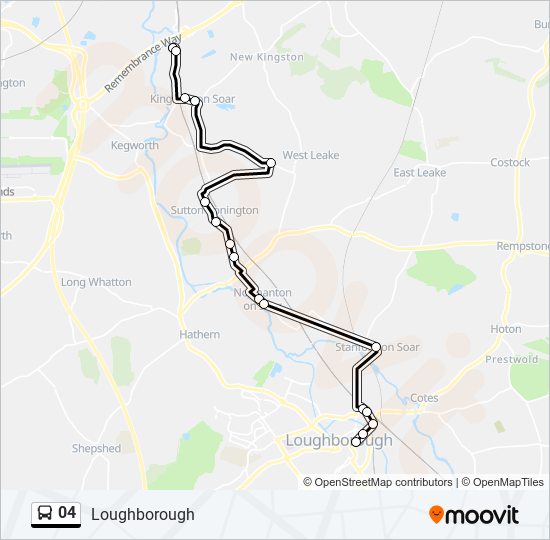 04 bus Line Map