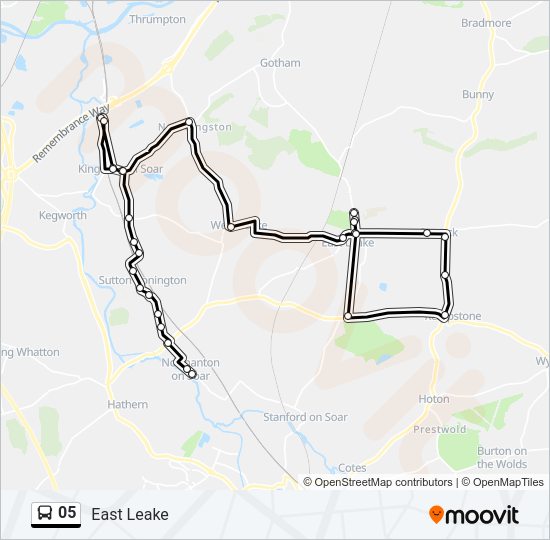 05 Bus Line Map