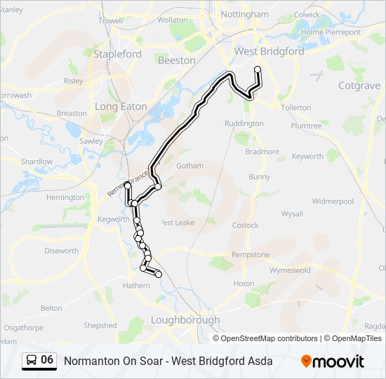 06 bus Line Map