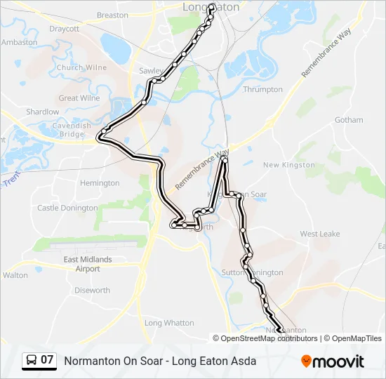 07 Bus Line Map