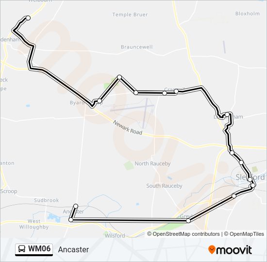 WM06 Bus Line Map
