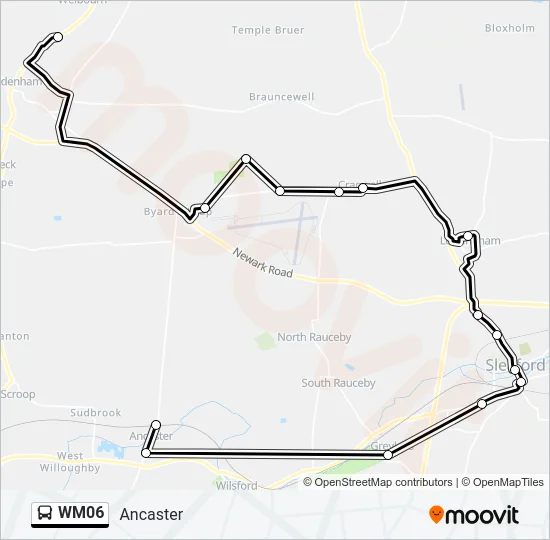 WM06 Bus Line Map