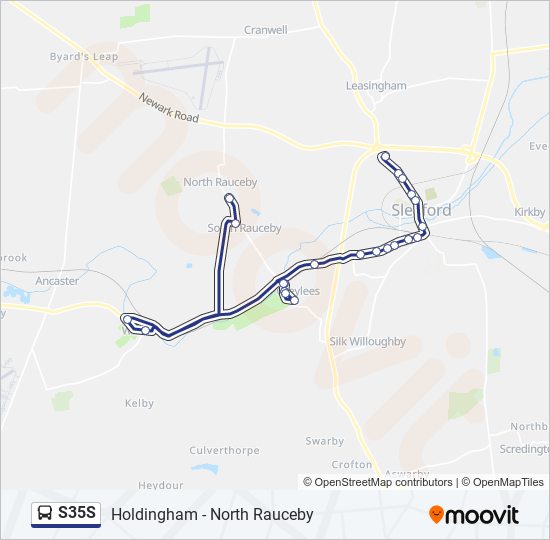 S35S bus Line Map