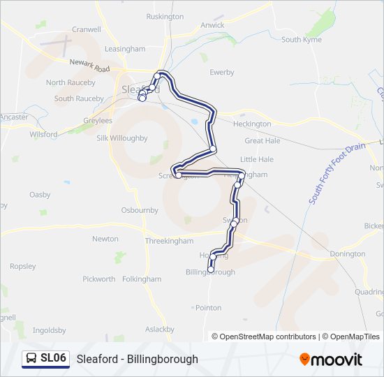 SL06 Bus Line Map