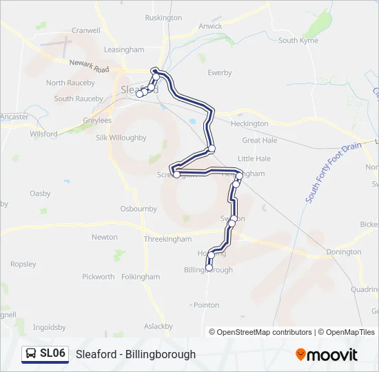 SL06 Bus Line Map