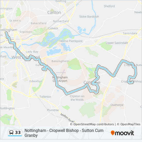 249 Bus Route Map