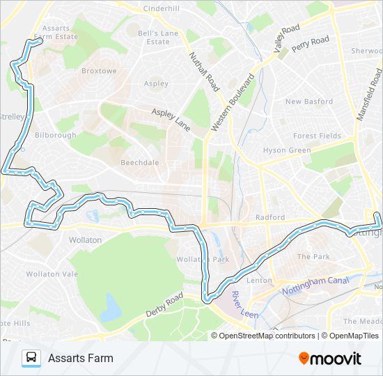 L2|LOCALLINK Bus Line Map