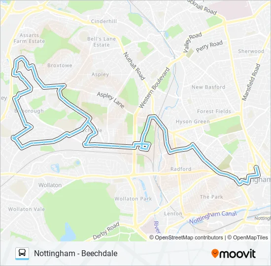 L4|LOCALLINK Bus Line Map