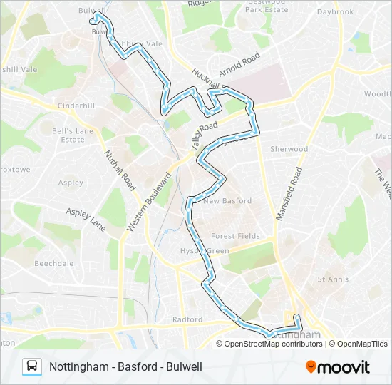 L14|LOCALLINK Bus Line Map