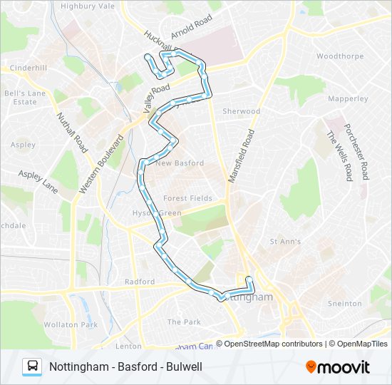 L14|LOCALLINK bus Line Map