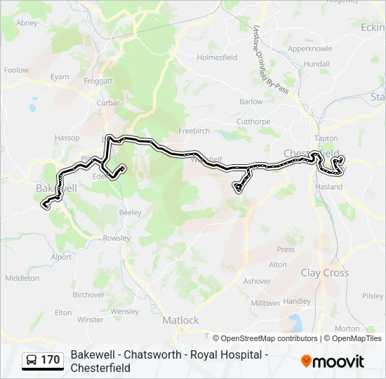 170  Line Map