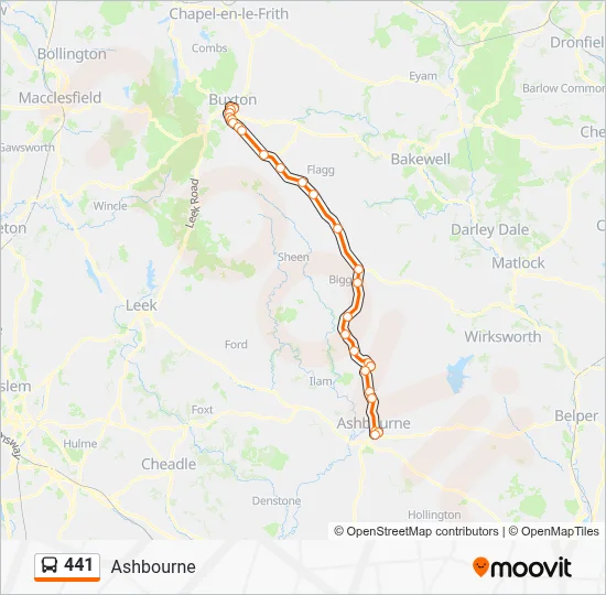 441 Route: Schedules, Stops & Maps - Ashbourne (Updated)