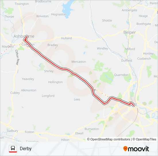 SWIFT Bus Line Map