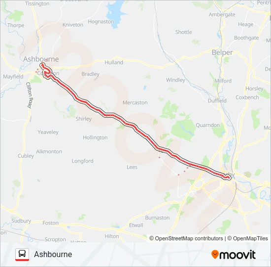 SWIFT Bus Line Map