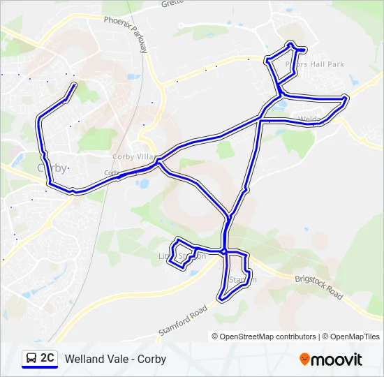 2C Bus Line Map