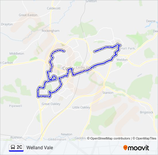 2C bus Line Map