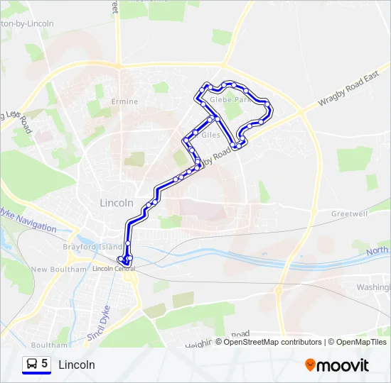 5  Line Map