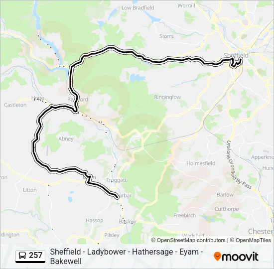 257  Line Map