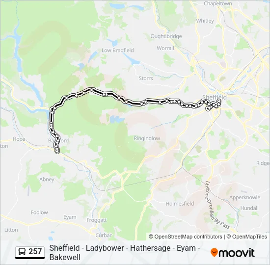 257  Line Map