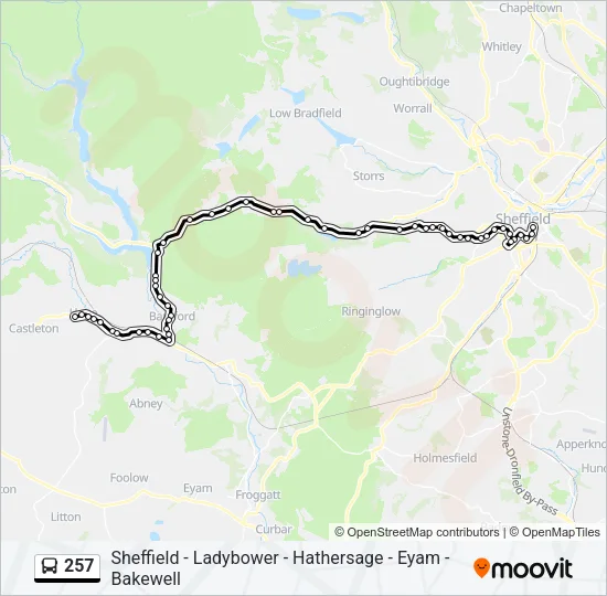 257  Line Map