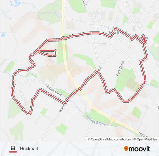 connect Route Schedules, Stops & Maps Hucknall (Updated)