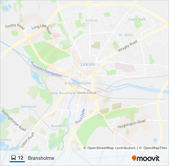 Bus 12 Route Map 12 Route: Schedules, Stops & Maps - Bransholme (Updated)