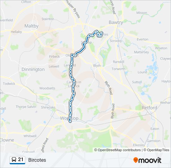 34c Route: Schedules, Stops & Maps - Nottingham University Main