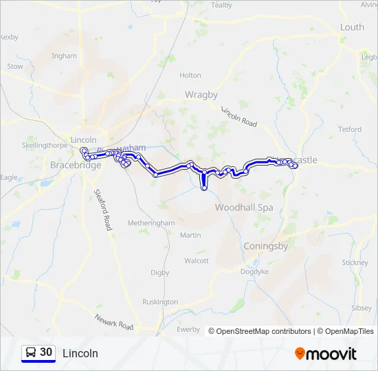 30  Line Map