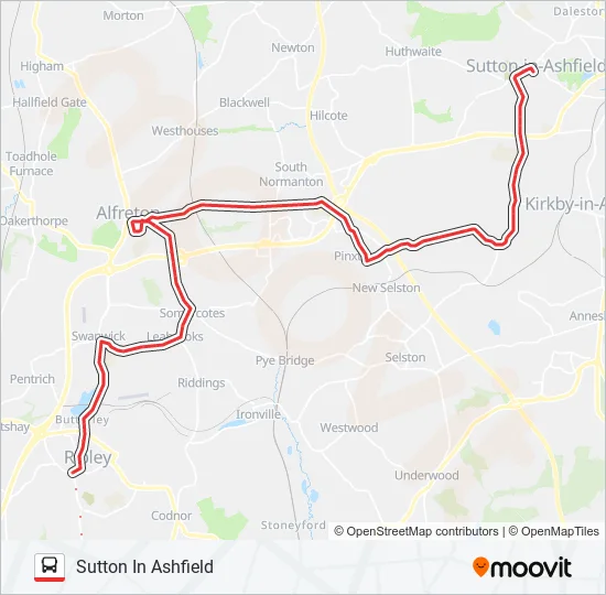 9.3|NINES Bus Line Map