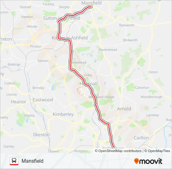 3B|THREES Bus Line Map