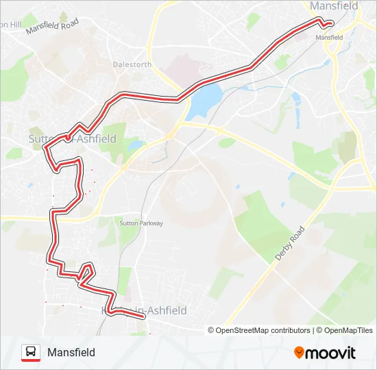 3A|THREES Bus Line Map