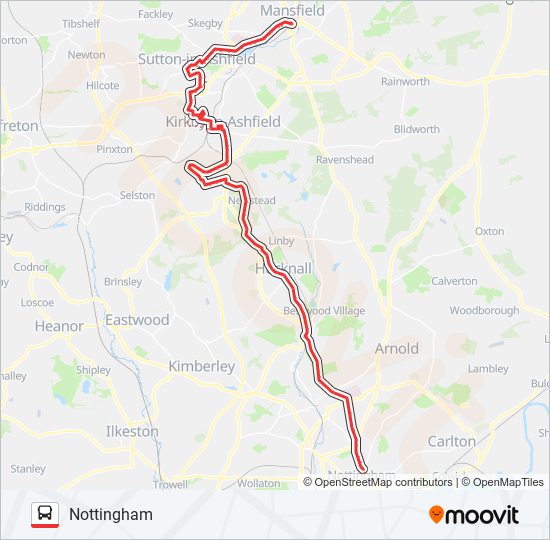 3A|THREES Bus Line Map