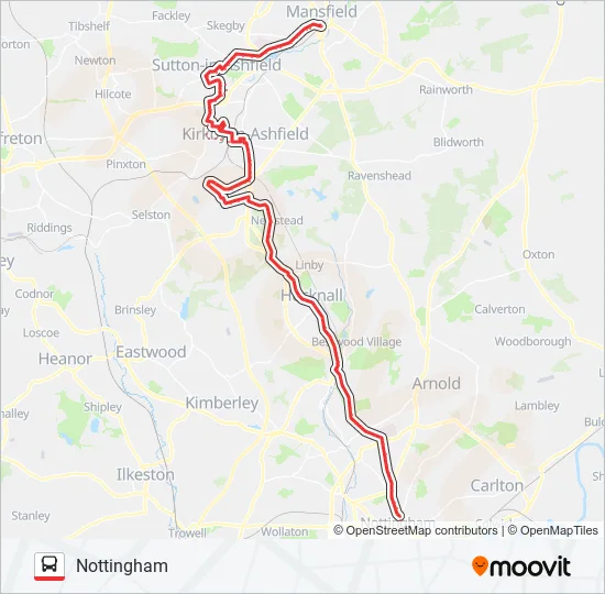 3A|THREES Bus Line Map